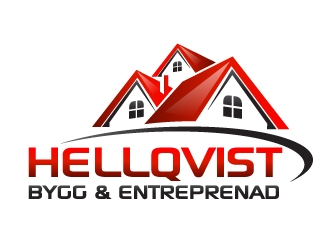 Hellqvist Bygg & Entreprenad logo design by Dawnxisoul393