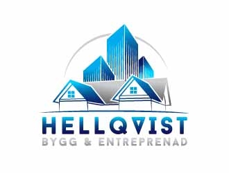 Hellqvist Bygg & Entreprenad logo design by SOLARFLARE