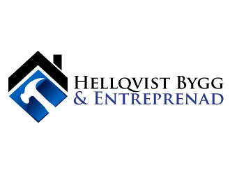 Hellqvist Bygg & Entreprenad logo design by Dawnxisoul393