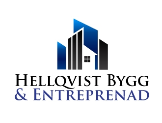 Hellqvist Bygg & Entreprenad logo design by Dawnxisoul393