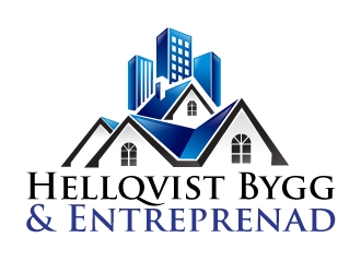 Hellqvist Bygg & Entreprenad logo design by Dawnxisoul393