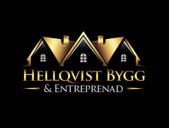 Hellqvist Bygg & Entreprenad logo design by breaded_ham