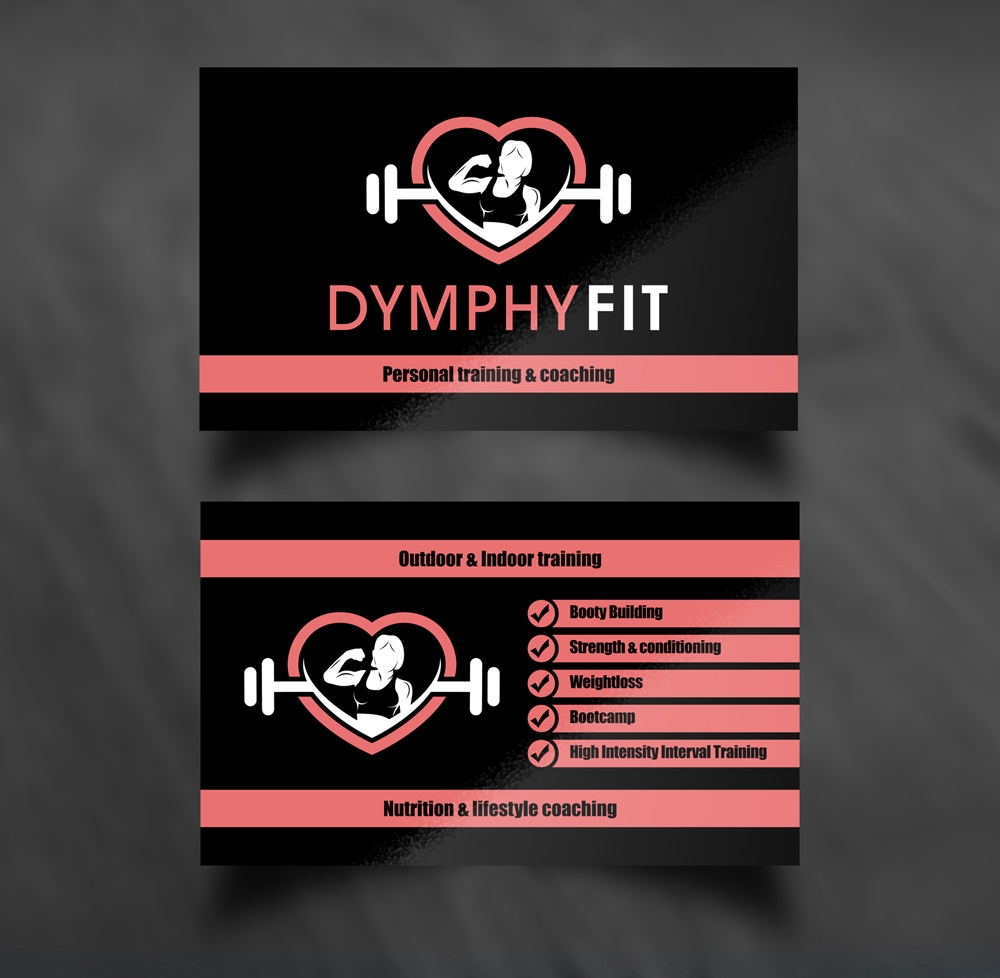 Dymphy Fit logo design by abss