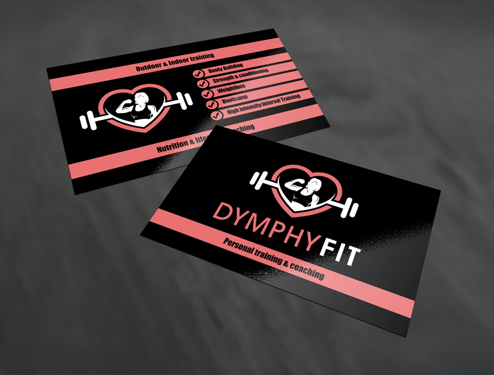 Dymphy Fit logo design by abss