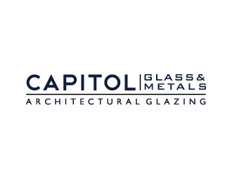 Capitol Glass & Metals logo design by Foxcody