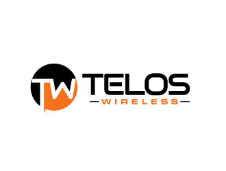 Telos Wireless logo design by bluespix