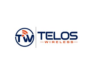 Telos Wireless logo design by bluespix