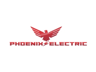 Phoenix Electric logo design by rokenrol