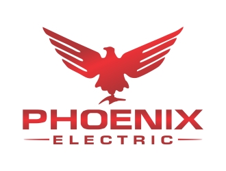 Phoenix Electric logo design by ruki