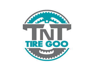 TNT Tire Goo logo design by PRN123