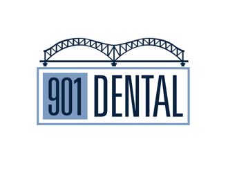 901 Dental logo design by kunejo