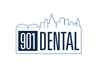 901 Dental logo design by kunejo