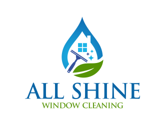 All Shine Window Cleaning logo design by ingepro