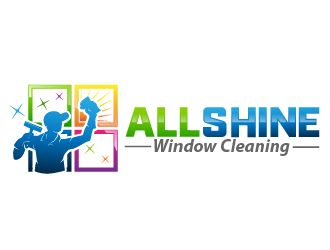 All Shine Window Cleaning logo design by THOR_