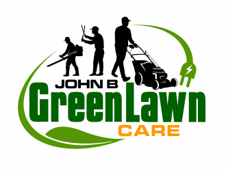 John B Green Lawn Care logo design by agus