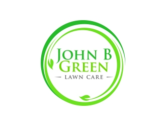 John B Green Lawn Care logo design by shernievz