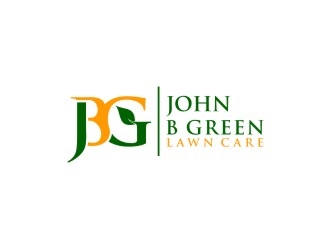 John B Green Lawn Care logo design by bricton