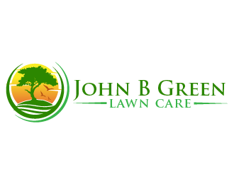 John B Green Lawn Care logo design by THOR_