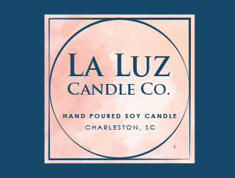 La Luz Candle Co. logo design by BeDesign