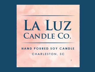 La Luz Candle Co. logo design by BeDesign