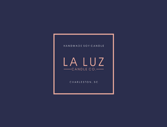 La Luz Candle Co. logo design by johana