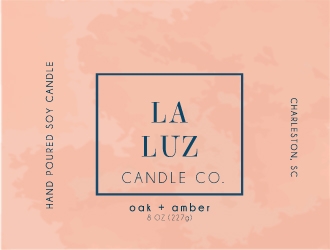 La Luz Candle Co. logo design by tec343