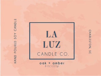 La Luz Candle Co. logo design by tec343