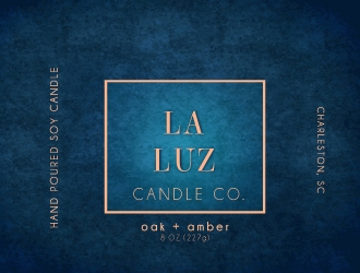 La Luz Candle Co. logo design by tec343