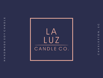 La Luz Candle Co. logo design by johana