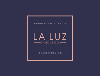 La Luz Candle Co. logo design by johana