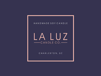 La Luz Candle Co. logo design by johana