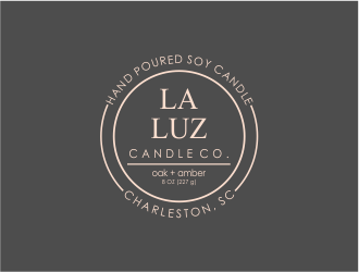 La Luz Candle Co. logo design by meliodas