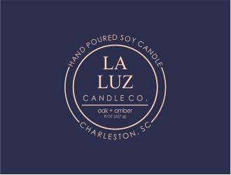 La Luz Candle Co. logo design by meliodas