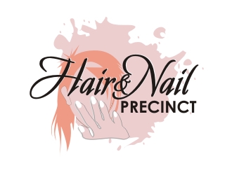 Hair & Nail Precinct logo design by hallim