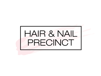 Hair & Nail Precinct logo design by logolady