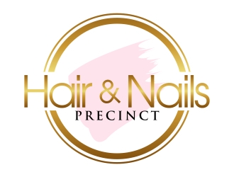 Hair & Nail Precinct logo design by xteel
