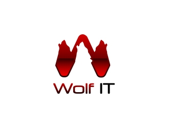 Wolf IT logo design by shernievz
