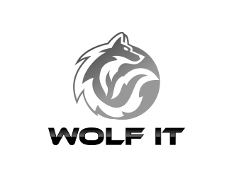 Wolf IT logo design by MarkindDesign