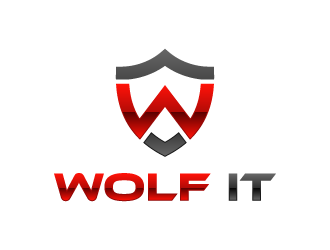 Wolf IT logo design by BrightARTS