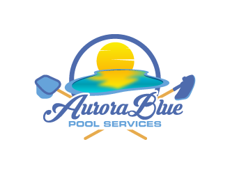 Aurora Blue, LLC logo design by yurie