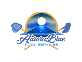 Aurora Blue, LLC logo design by yurie