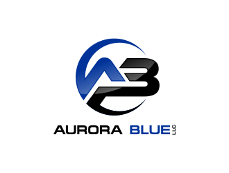 Aurora Blue, LLC logo design by kopipanas