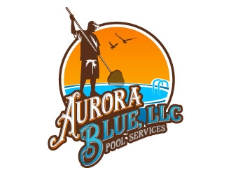 Aurora Blue, LLC logo design by daywalker