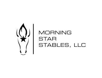 Morning Star Stables, LLC logo design by kopipanas
