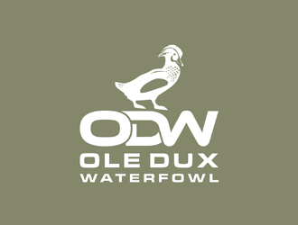 Ole Dux Waterfowl  logo design by johana