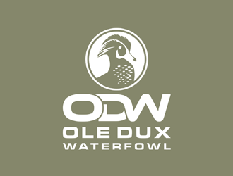 Ole Dux Waterfowl  logo design by johana