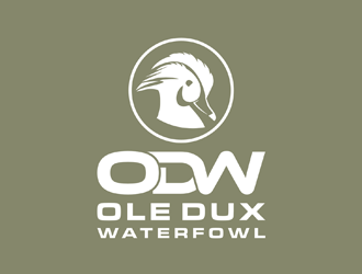 Ole Dux Waterfowl  logo design by johana
