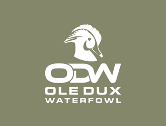 Ole Dux Waterfowl  logo design by johana