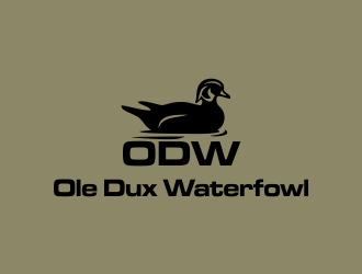 Ole Dux Waterfowl  logo design by oke2angconcept