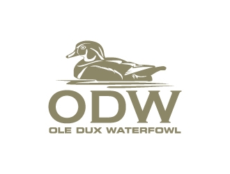 Ole Dux Waterfowl  logo design by J0s3Ph